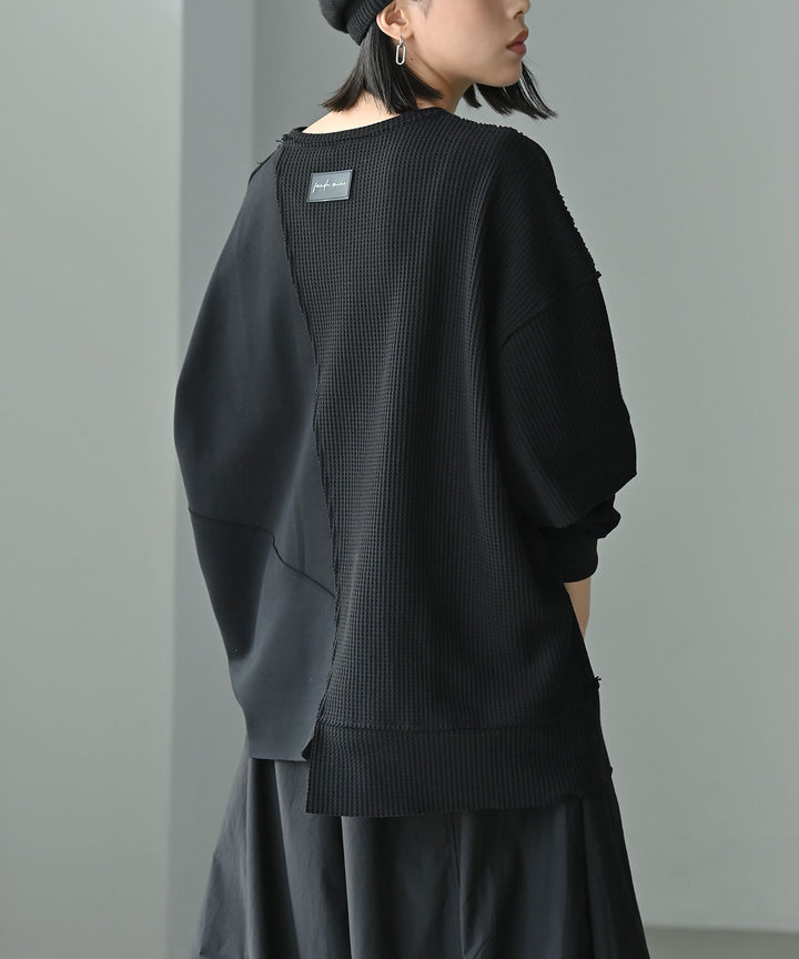 UNISEX テクニカルパッチワークトップス