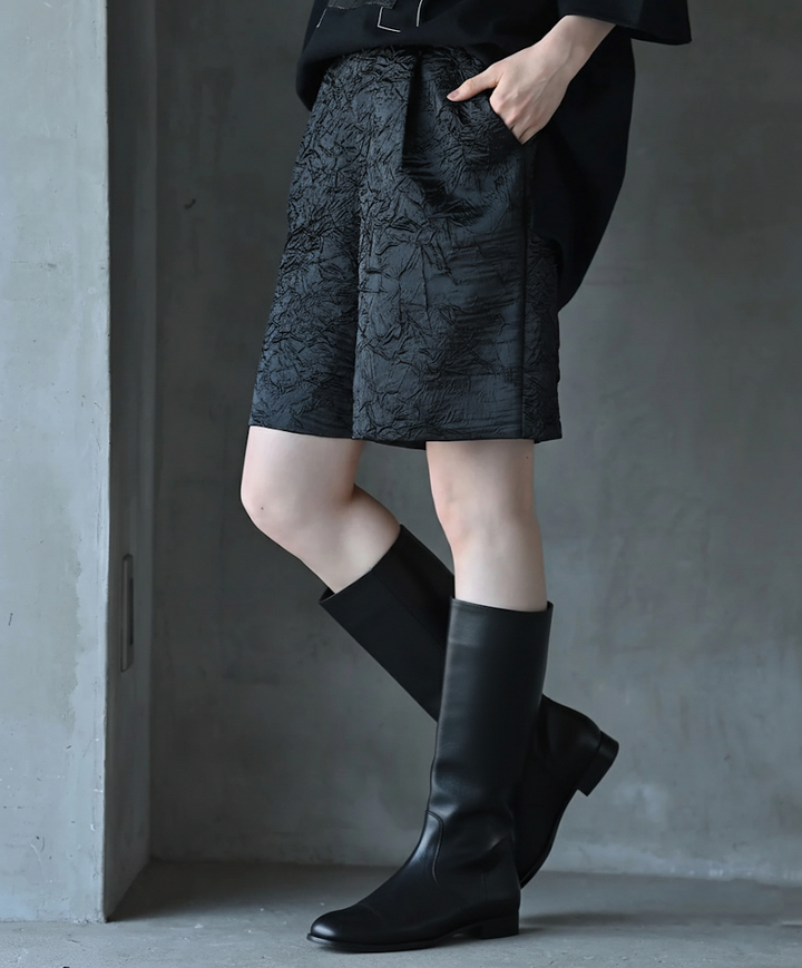 エンボスハーフパンツ