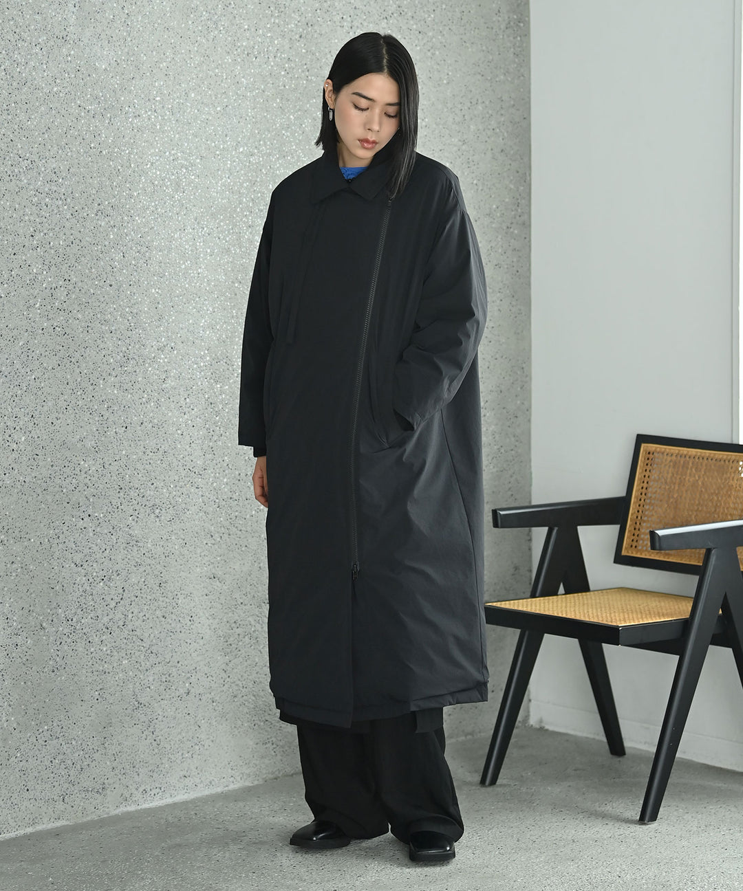 UNISEX 2WAYロングダウンコート
