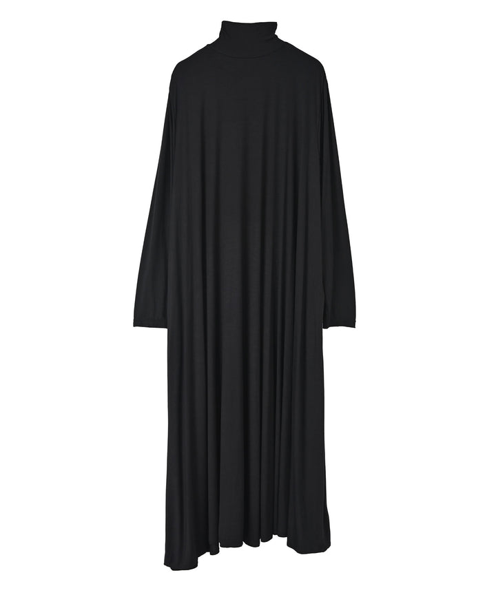 【しっとり肌触り】アシメタートルワンピース