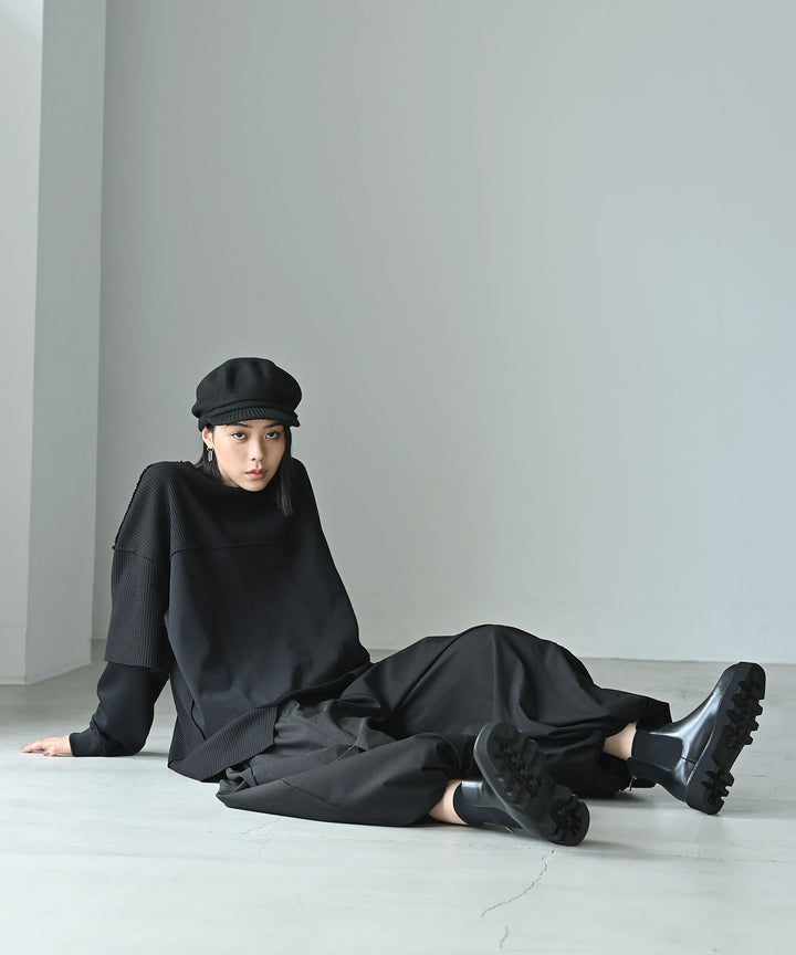 UNISEX テクニカルパッチワークトップス