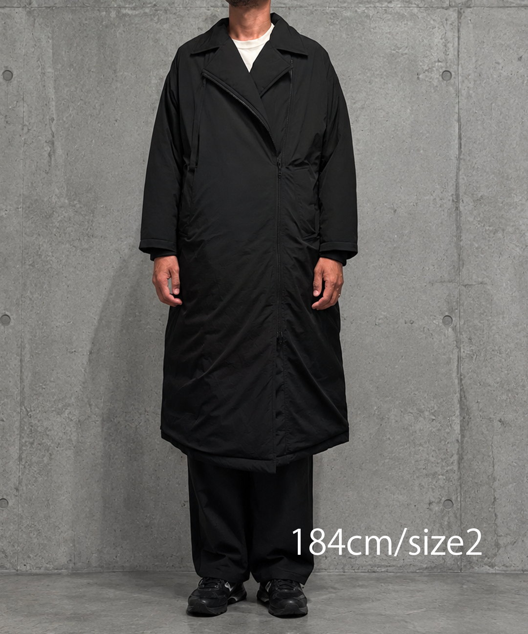 UNISEX 2WAYロングダウンコート