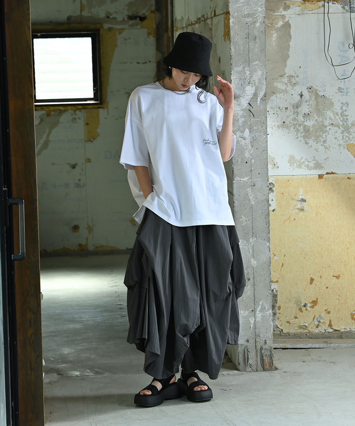 フローイングスカートパンツ