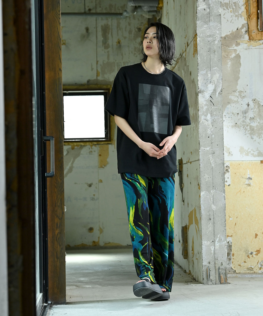 UNISEX メモリートレースTシャツ