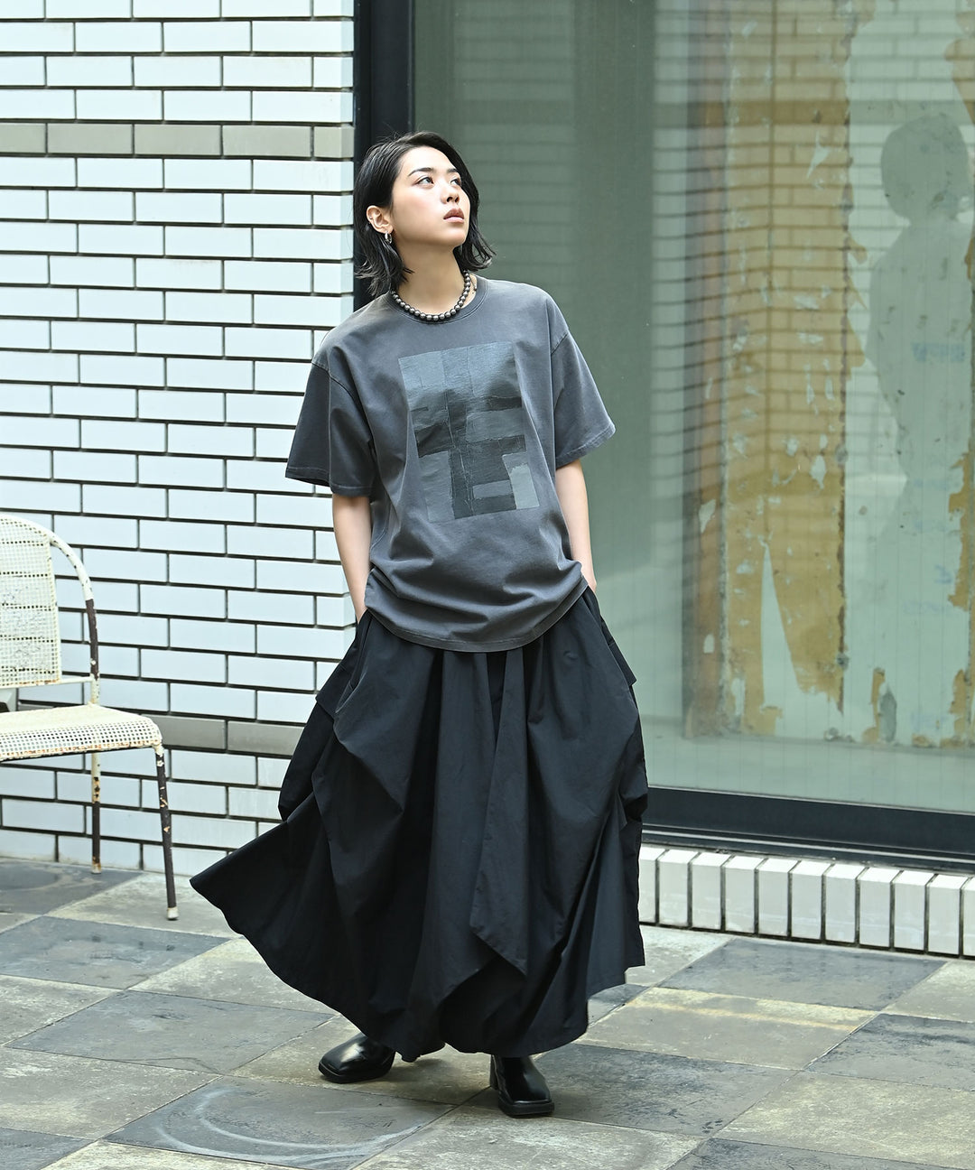 UNISEX メモリートレースTシャツ