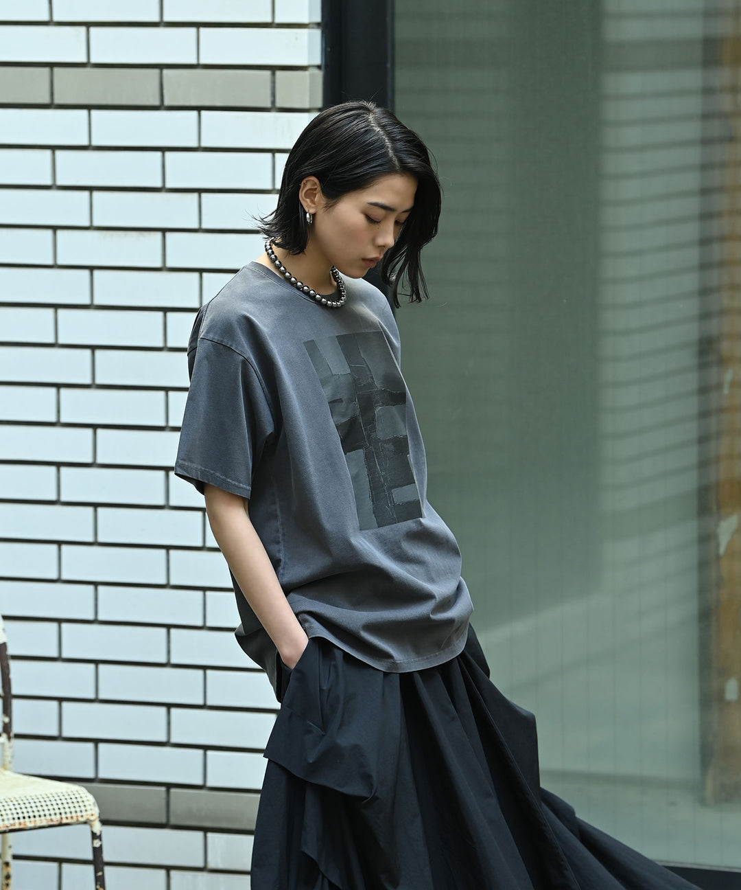 UNISEX メモリートレースTシャツ