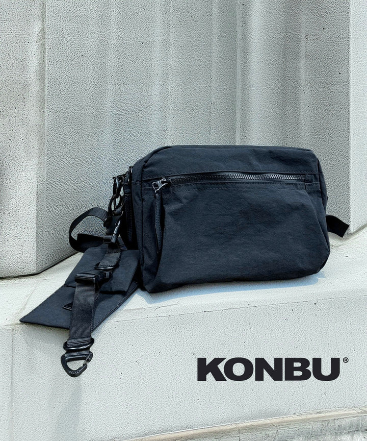 "KONBU®"マルチポケットショルダーバッグ