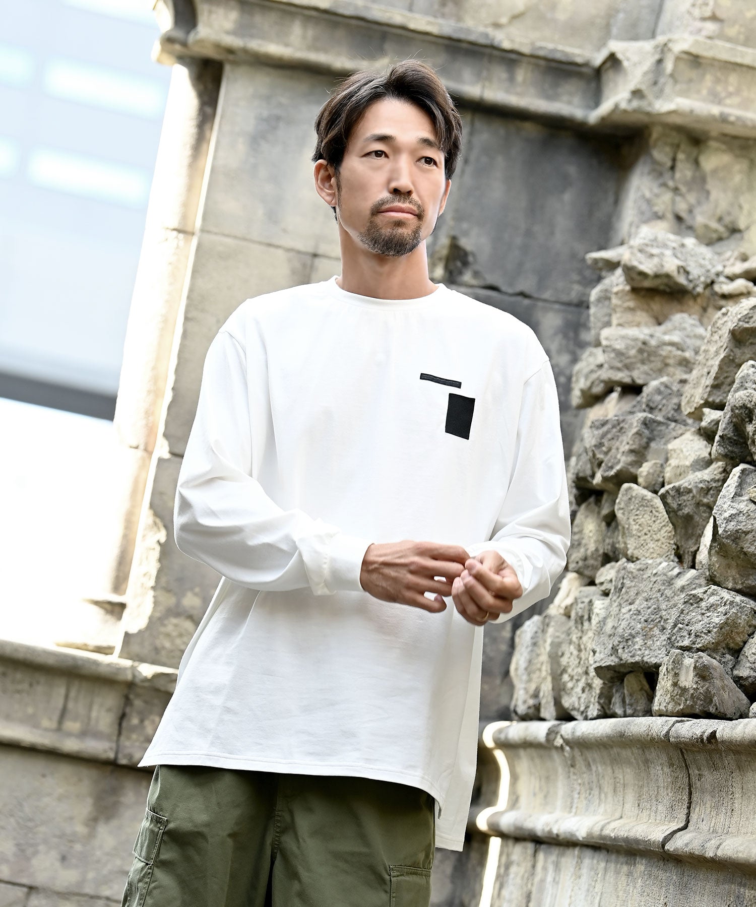 【新品未開封】Age factory ラグラン ロンT ホワイト/XLサイズ AGE Factory ラグランスリーブTシャツ - メルカリ