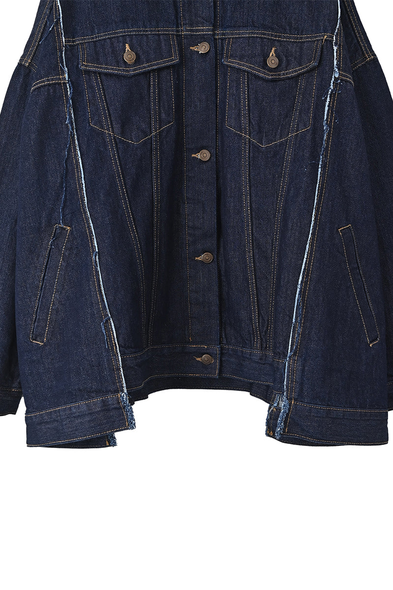 UNISEX　オーバーシルエットデニムジャケット