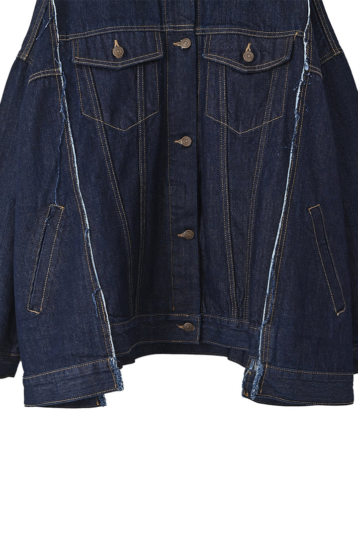 UNISEX　オーバーシルエットデニムジャケット