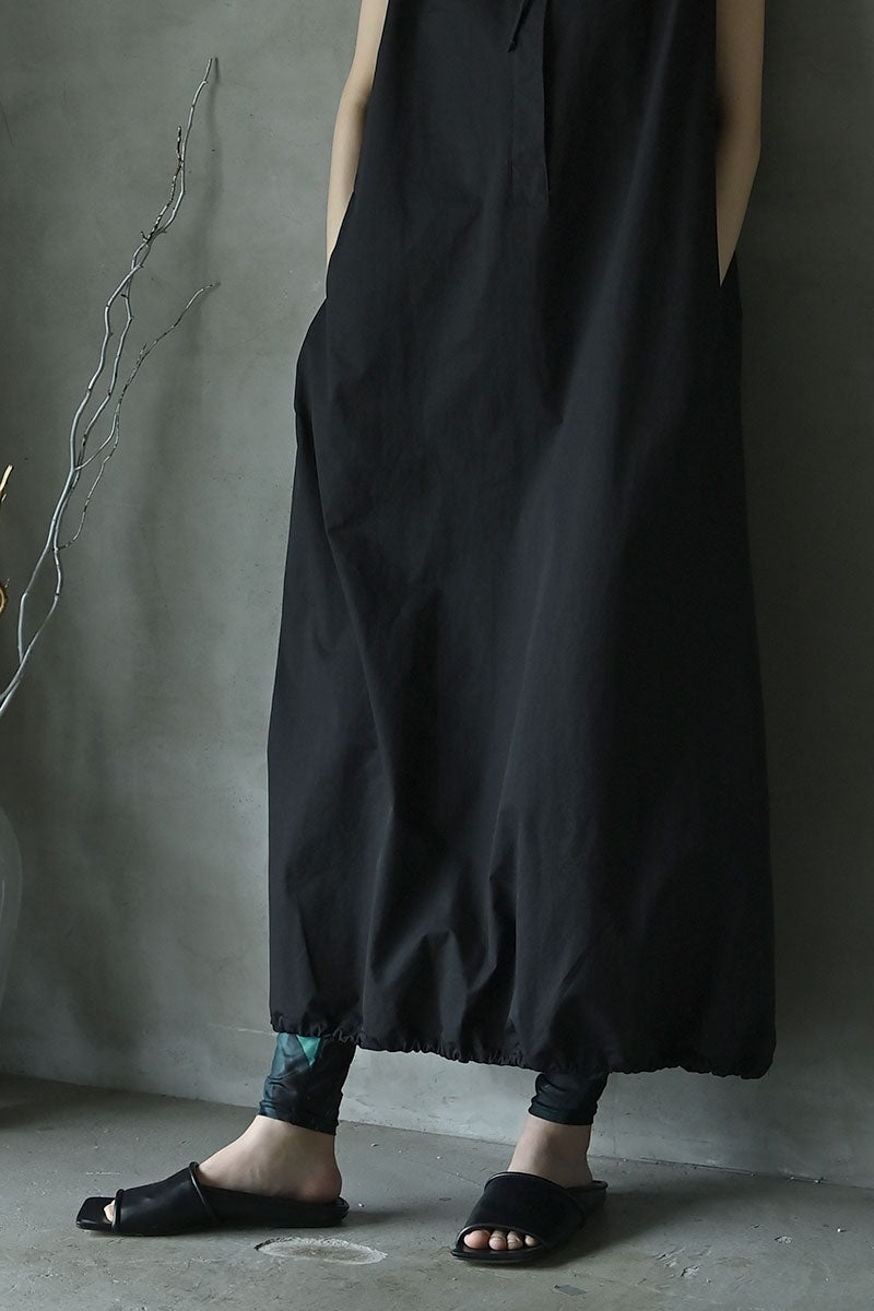 ワッシャーフードワンピース/ワンピース/ドレス/モード/30代/40