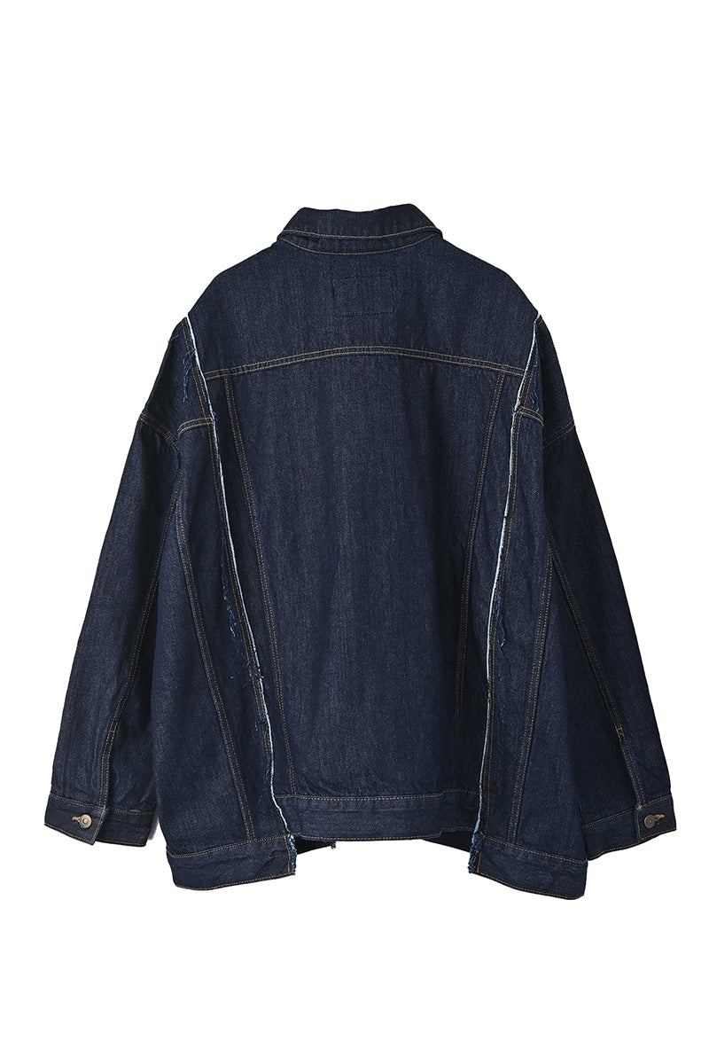 UNISEX　オーバーシルエットデニムジャケット