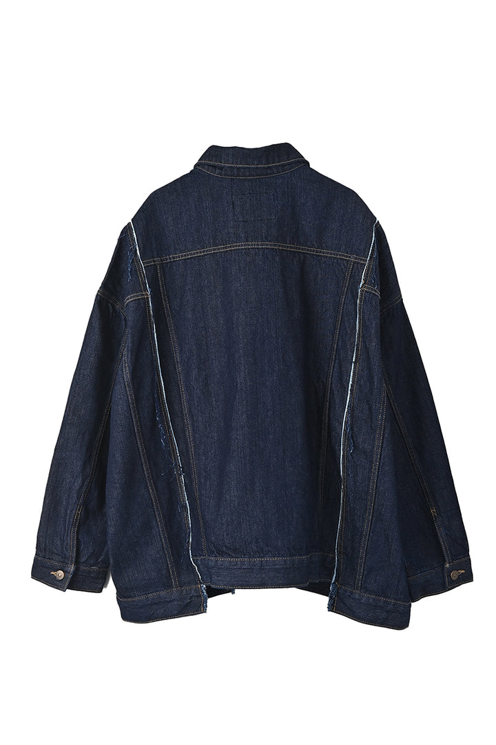 UNISEX　オーバーシルエットデニムジャケット