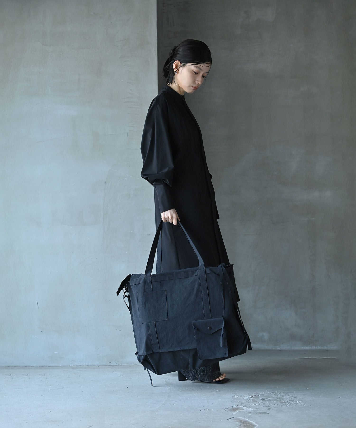 旅行かばん・小分けバッグ kamping kushion box square flat M KONBU®