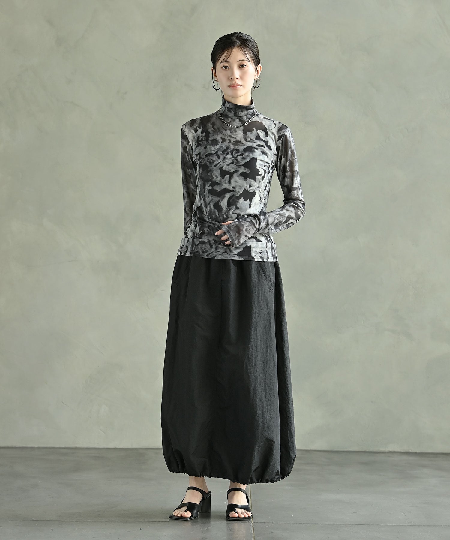 ワッシャーバルーンスカート – funda mine