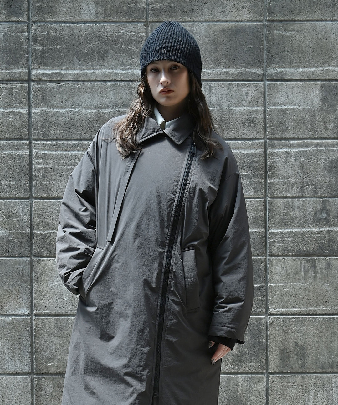 UNISEX　2WAYロングダウンコート
