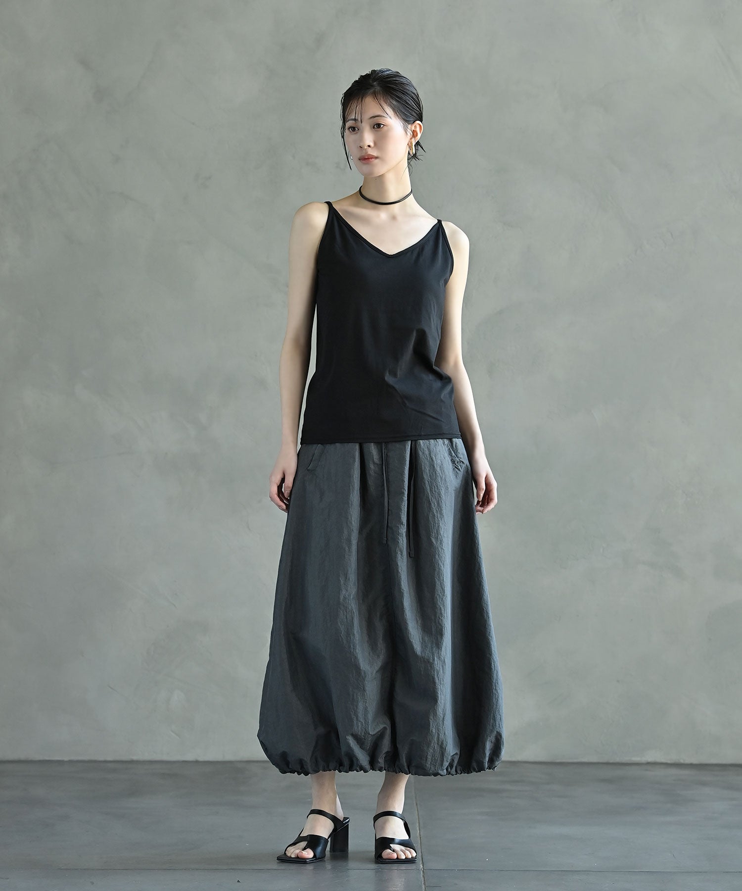 カップ付き]まるVネックキャミ – funda mine