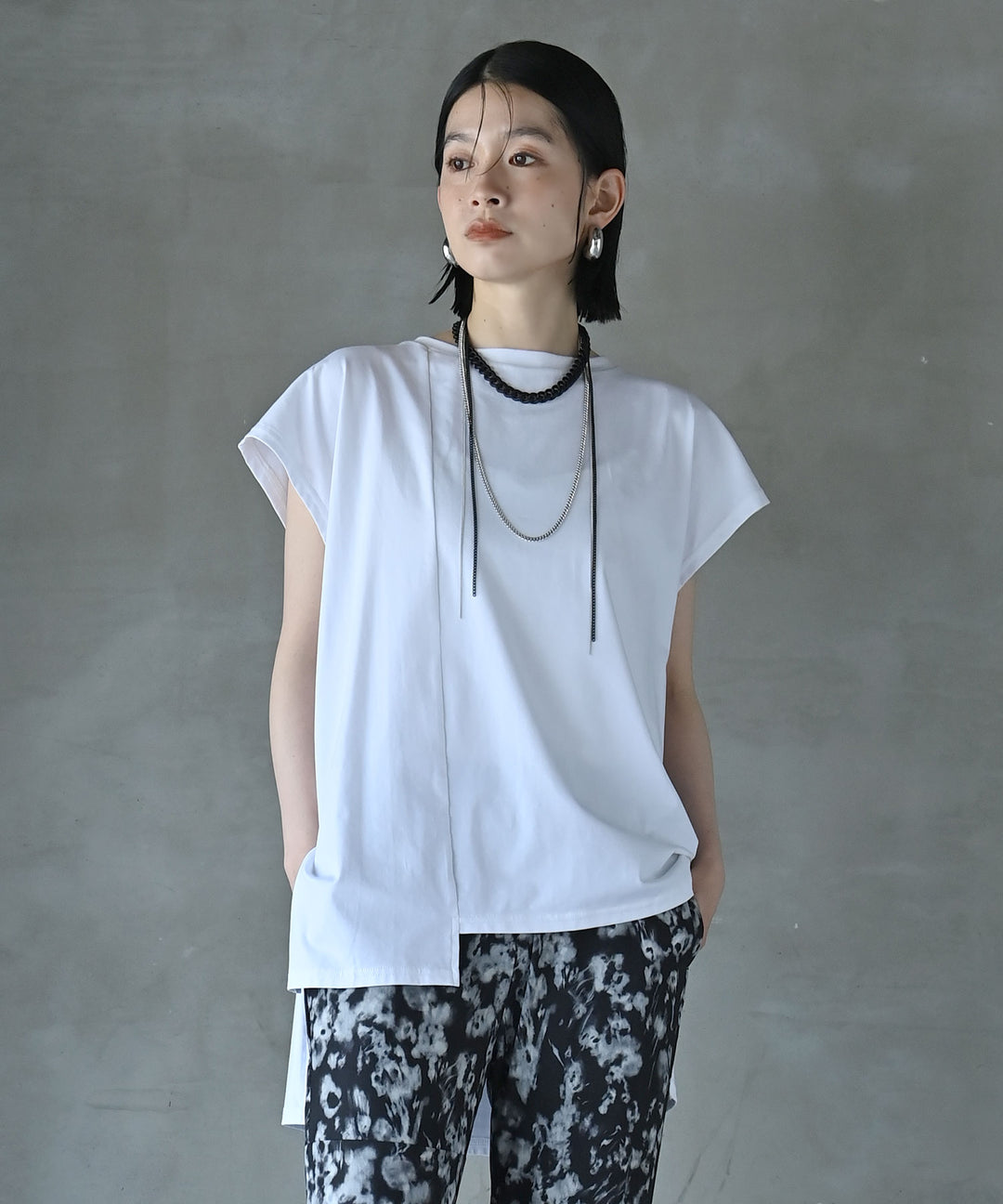 バックネーム切替Tシャツ