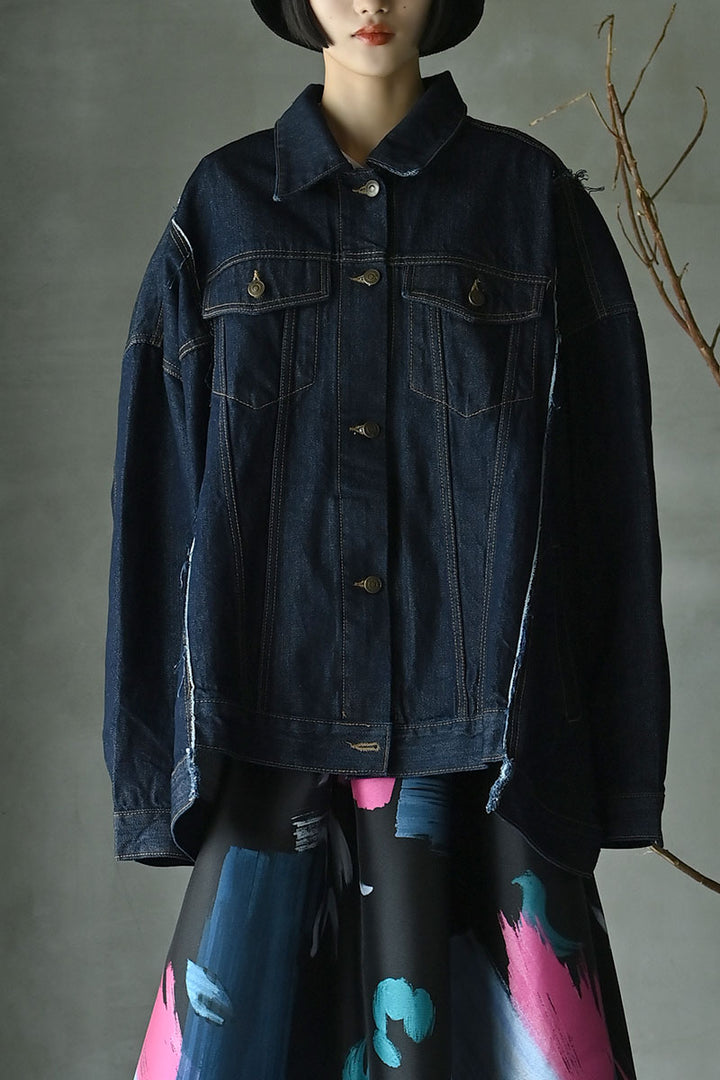 UNISEX　オーバーシルエットデニムジャケット