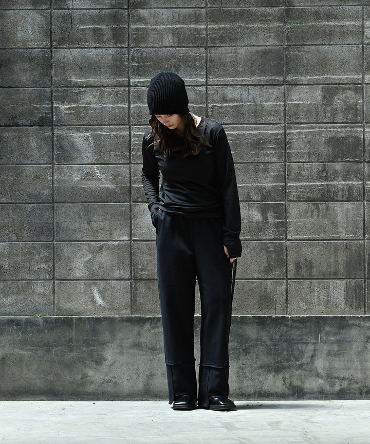 【SETUP可】UNISEX エフォートレス裏毛パンツ