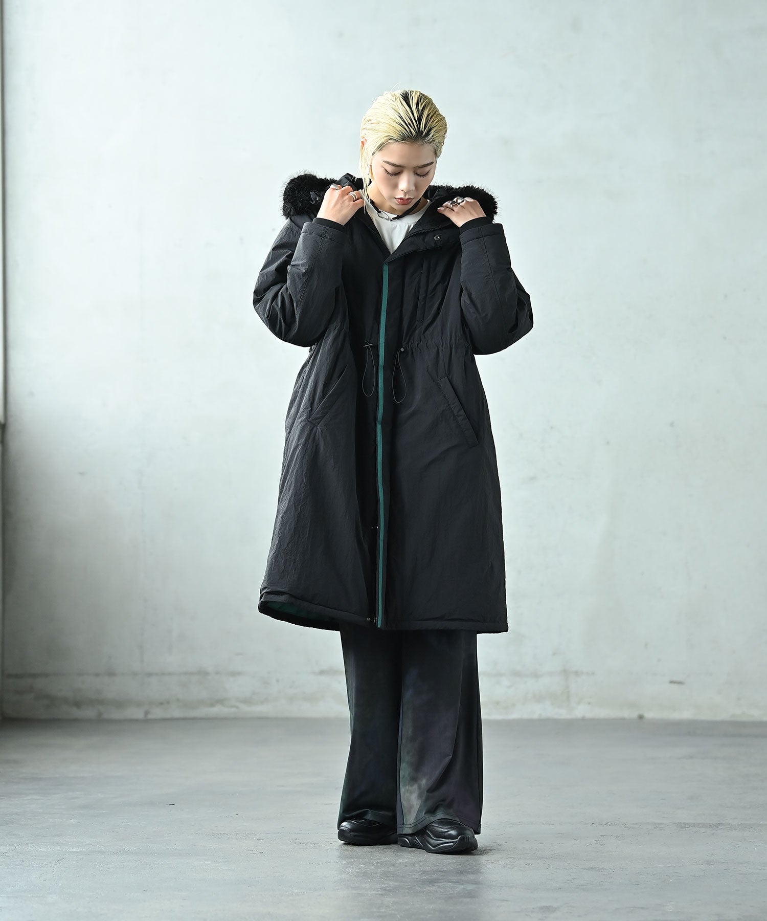 ファー着脱可】ダウンフードコート – funda mine