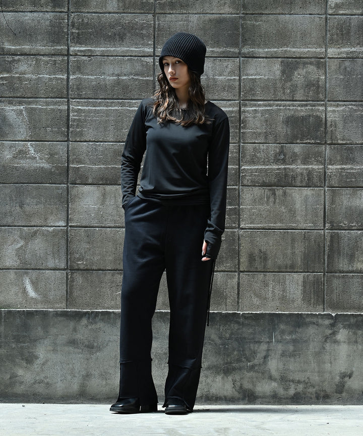【SETUP可】UNISEX エフォートレス裏毛パンツ