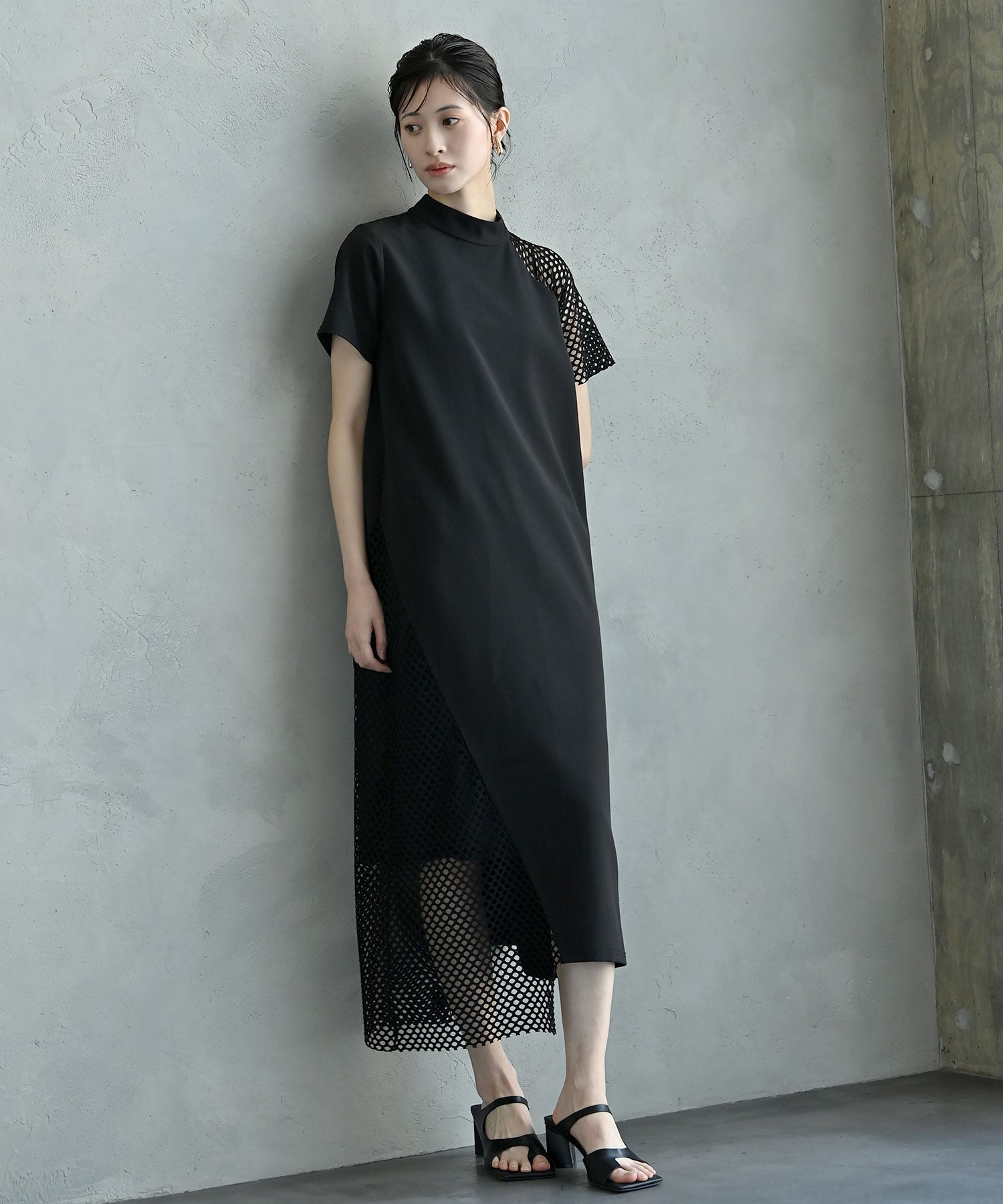 ZARA アシンメトリー ニットケープ 3739/027 (ZARA/ポンチョ