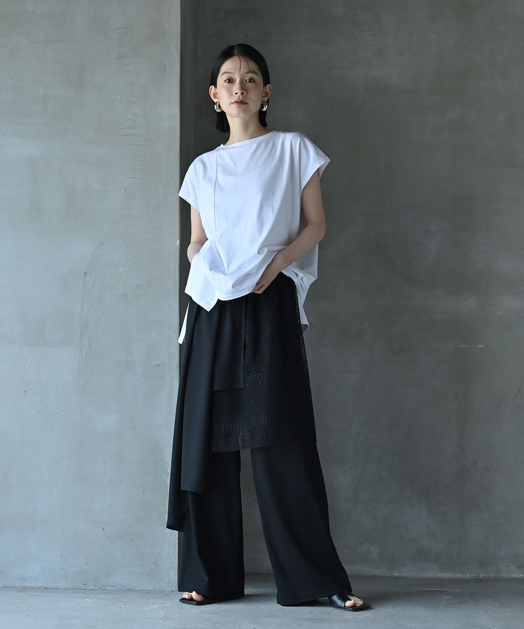 バックネーム切替Tシャツ