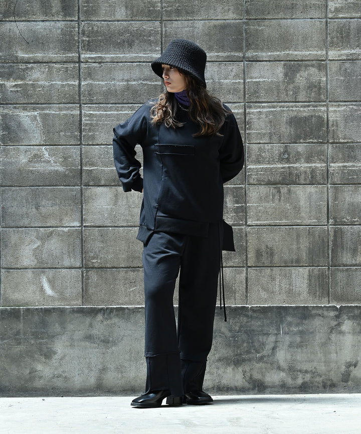 【SETUP可】UNISEX エフォートレス裏毛パンツ