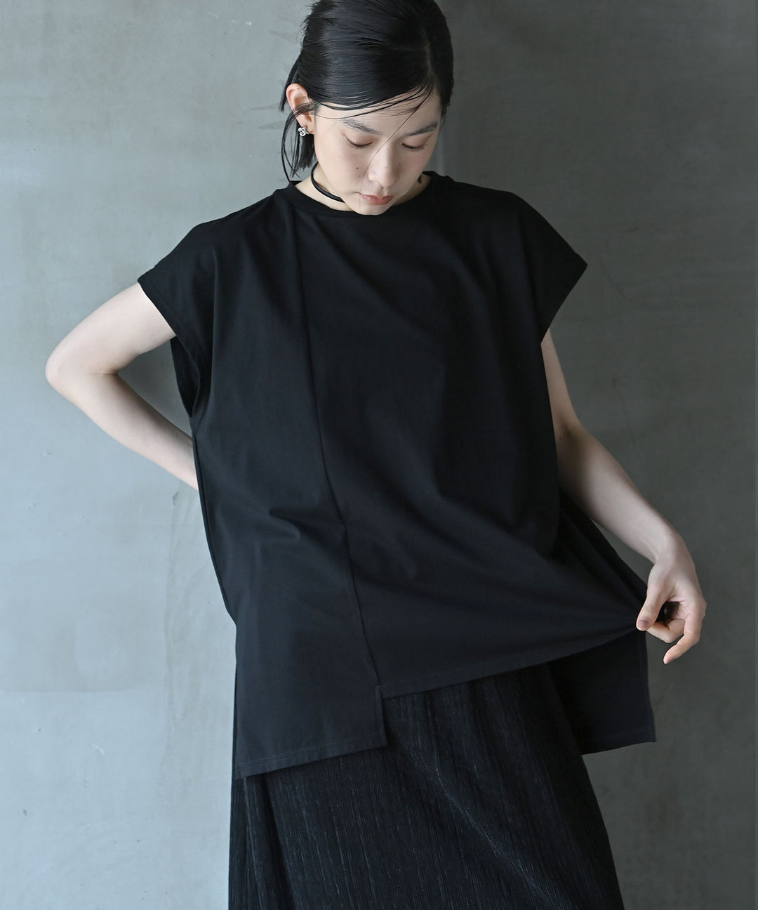 バックネーム切替Tシャツ