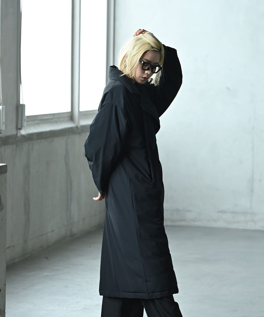 UNISEX　2WAYロングダウンコート