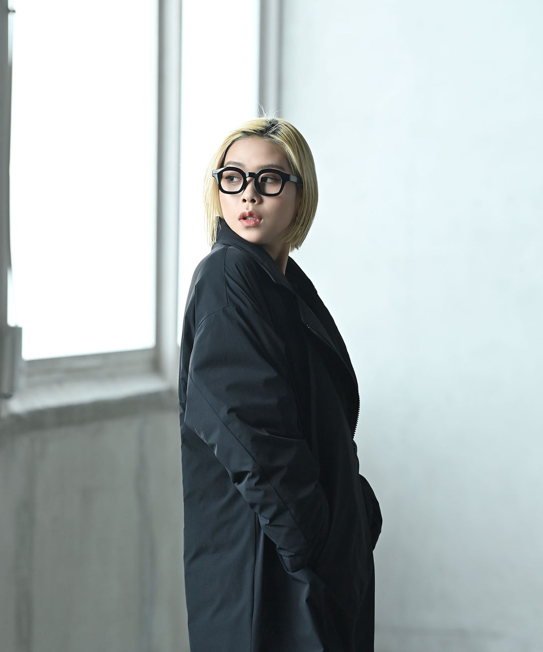 UNISEX　2WAYロングダウンコート
