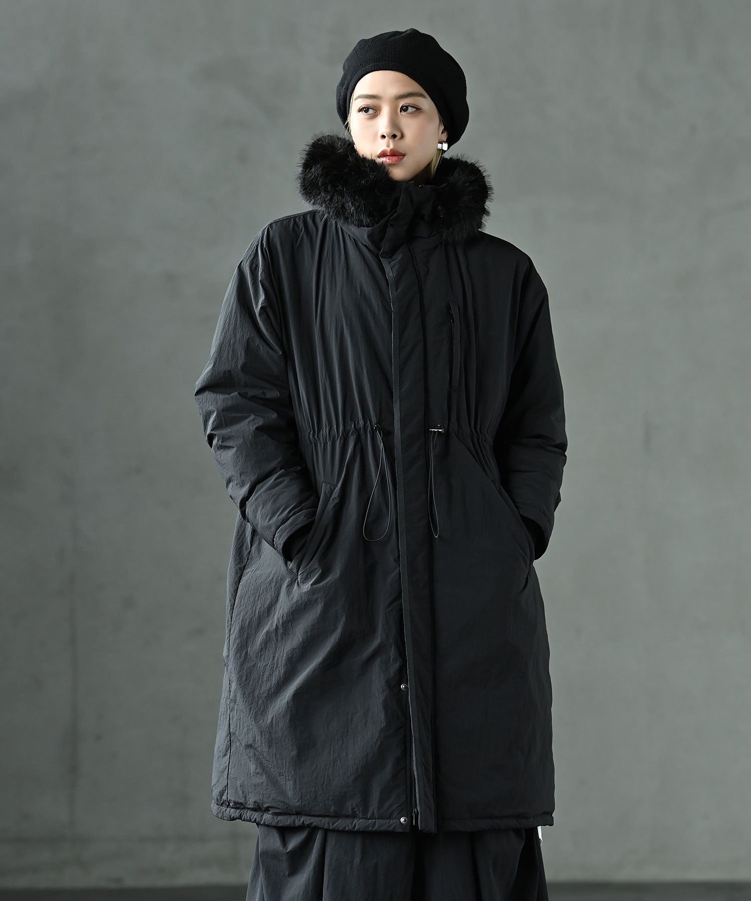 ファー着脱可】ダウンフードコート – funda mine