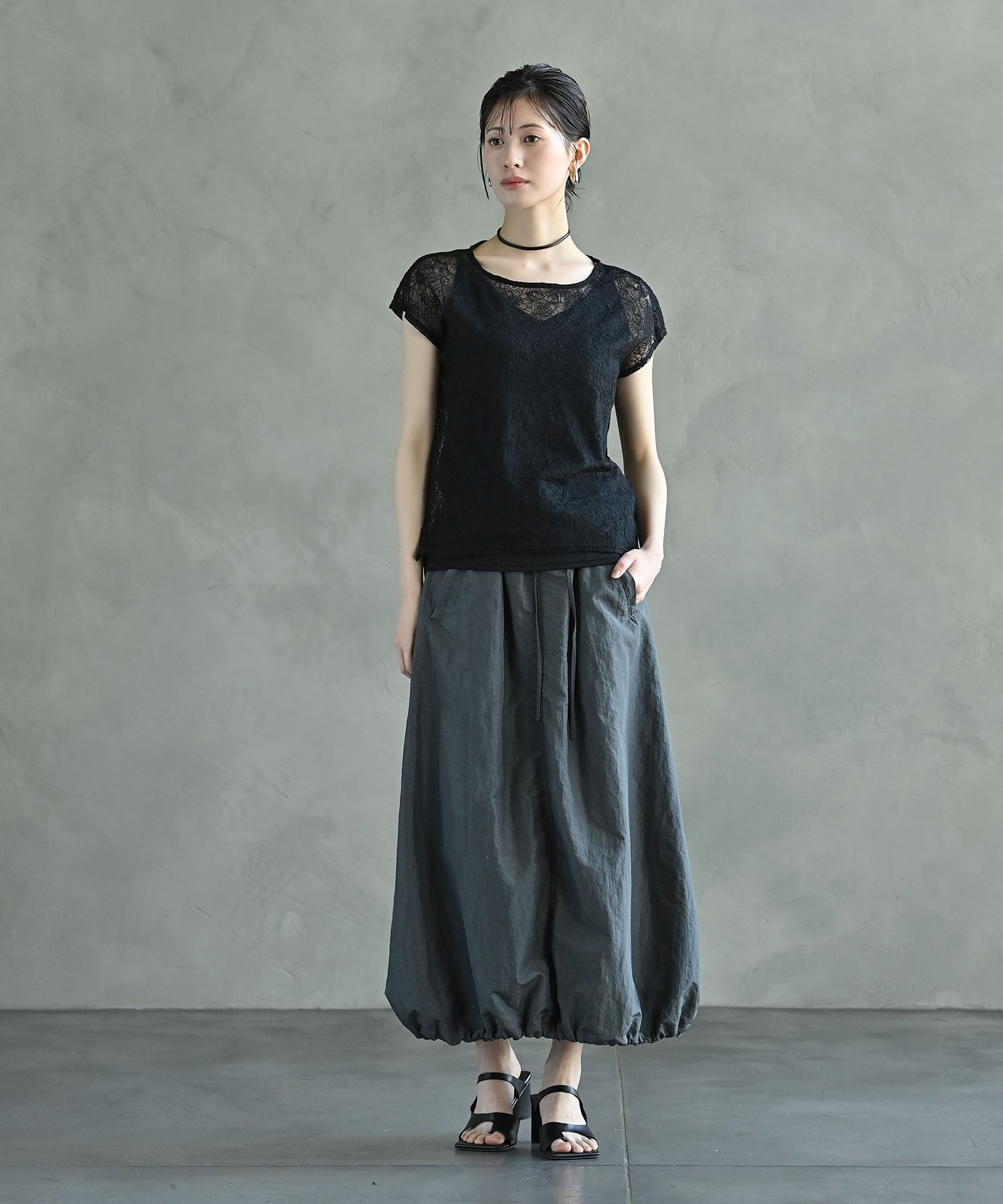 ワッシャーバルーンスカート – funda mine