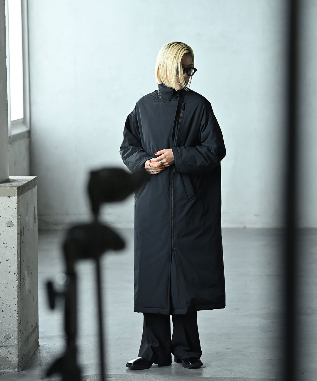 UNISEX　2WAYロングダウンコート