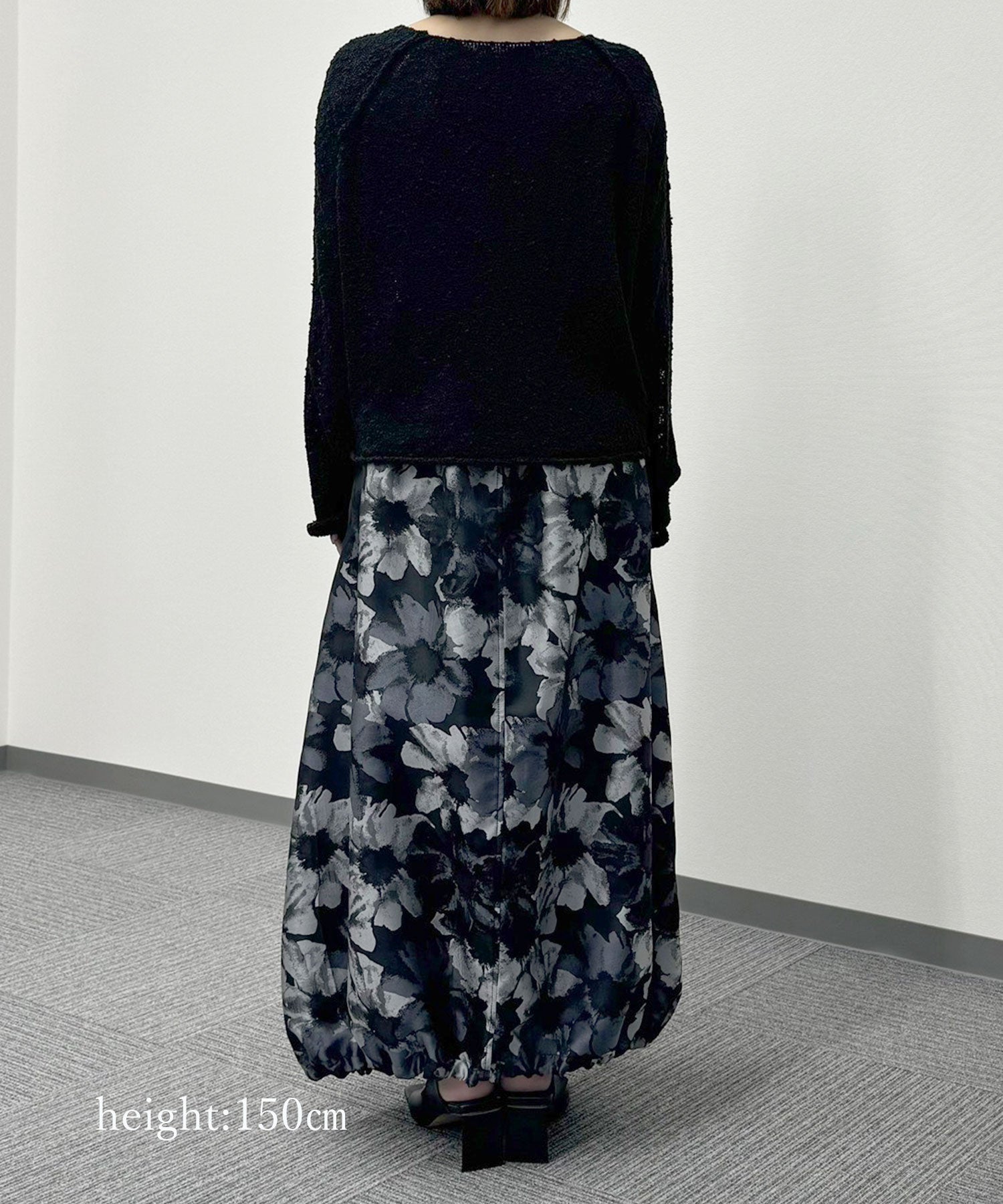 【美品】VALENTINO 刺繍 フラワー ジャガード スカート マシェリコラボ》フラワージャガードスカート