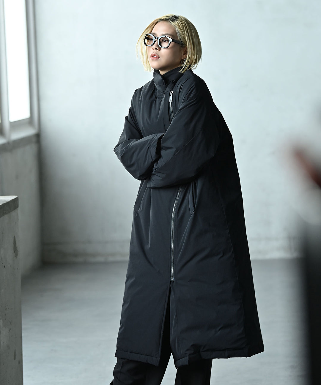 UNISEX　2WAYロングダウンコート