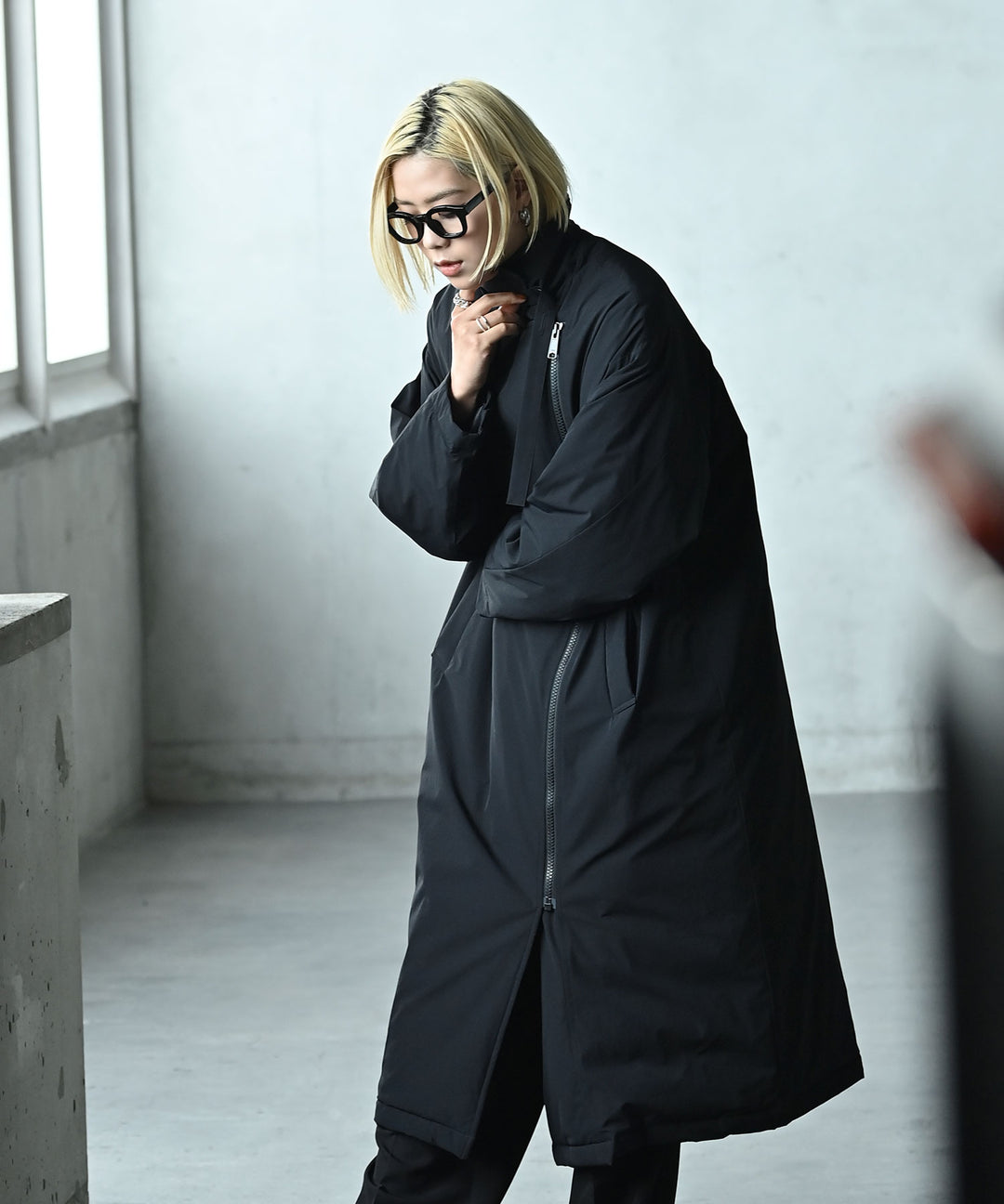 UNISEX　2WAYロングダウンコート