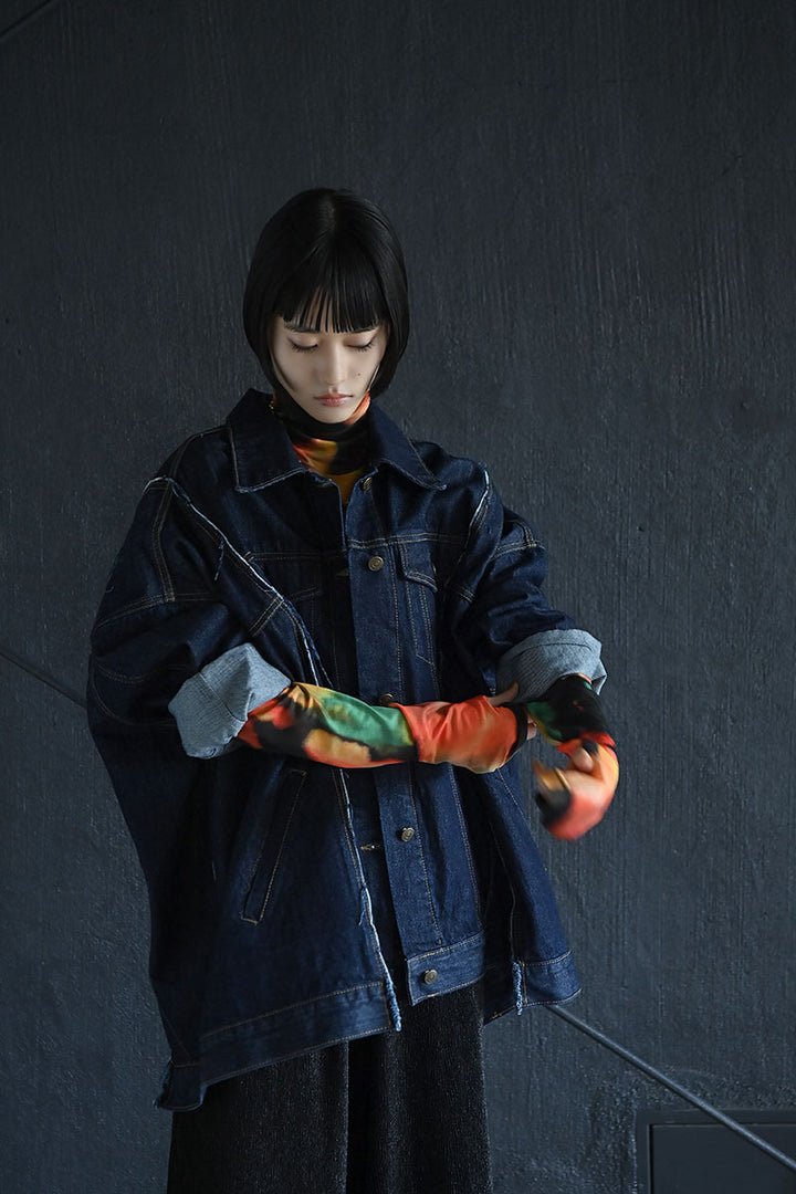 UNISEX　オーバーシルエットデニムジャケット