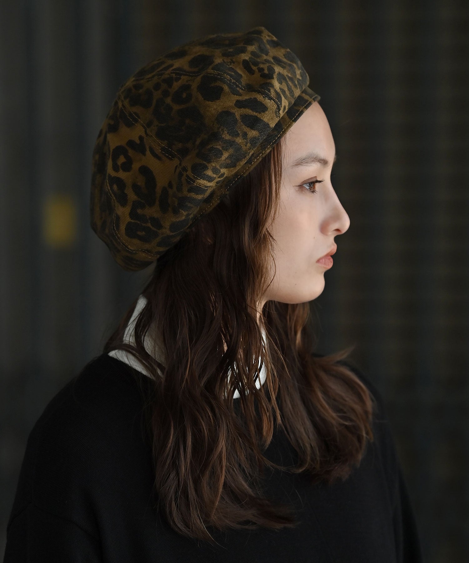 WHITENIXXX　neighborhood ベレー帽　レオパード レオパードベレー帽 – funda mine