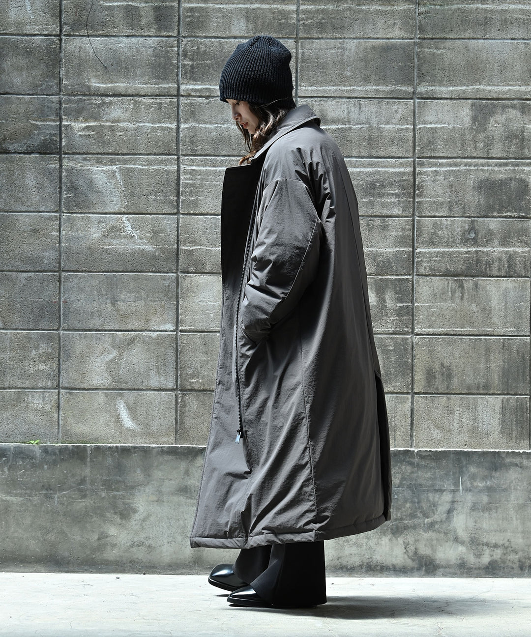 UNISEX　2WAYロングダウンコート