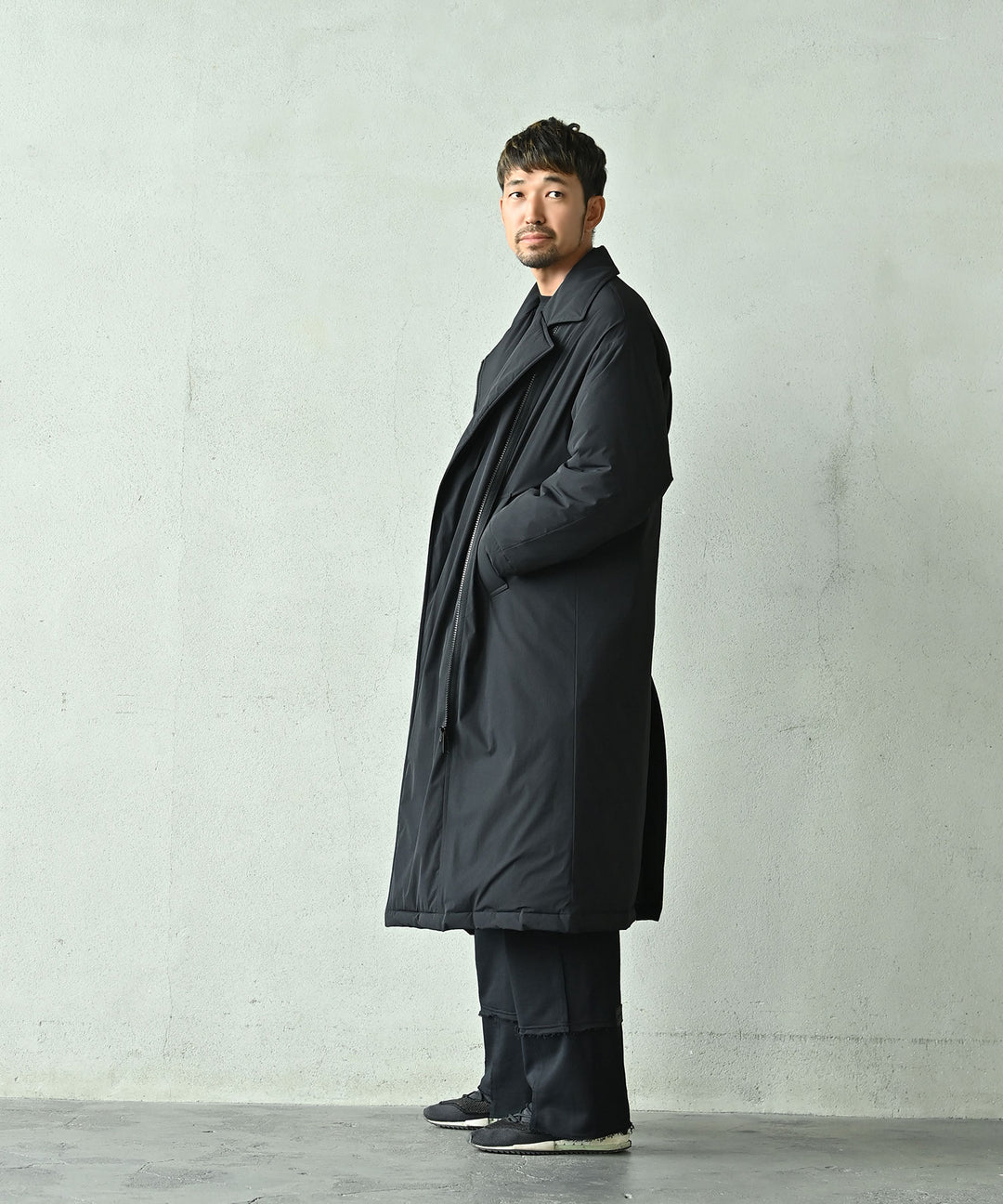 UNISEX　2WAYロングダウンコート
