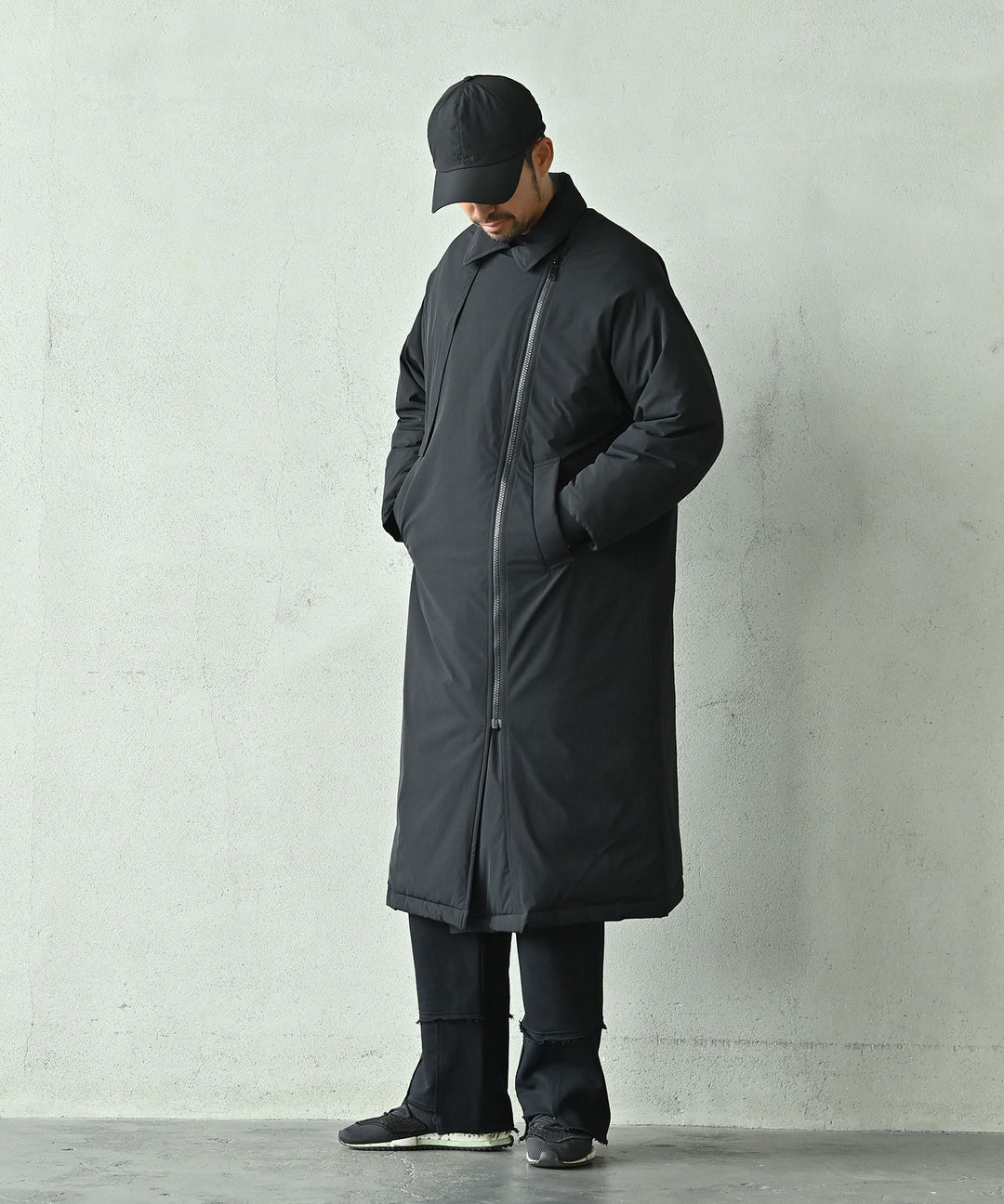 UNISEX　2WAYロングダウンコート