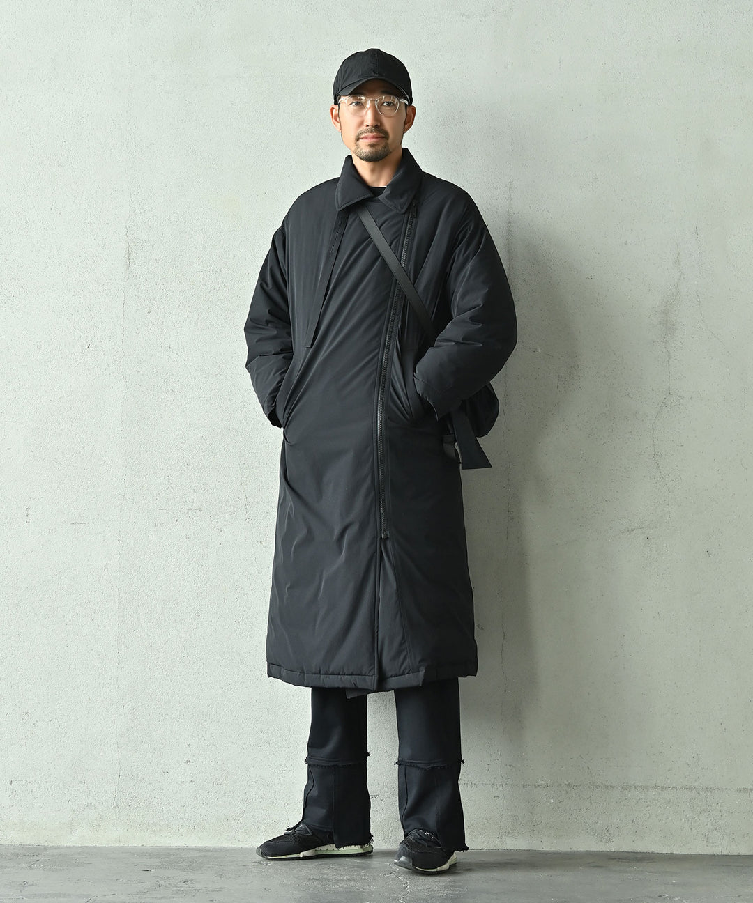 UNISEX　2WAYロングダウンコート