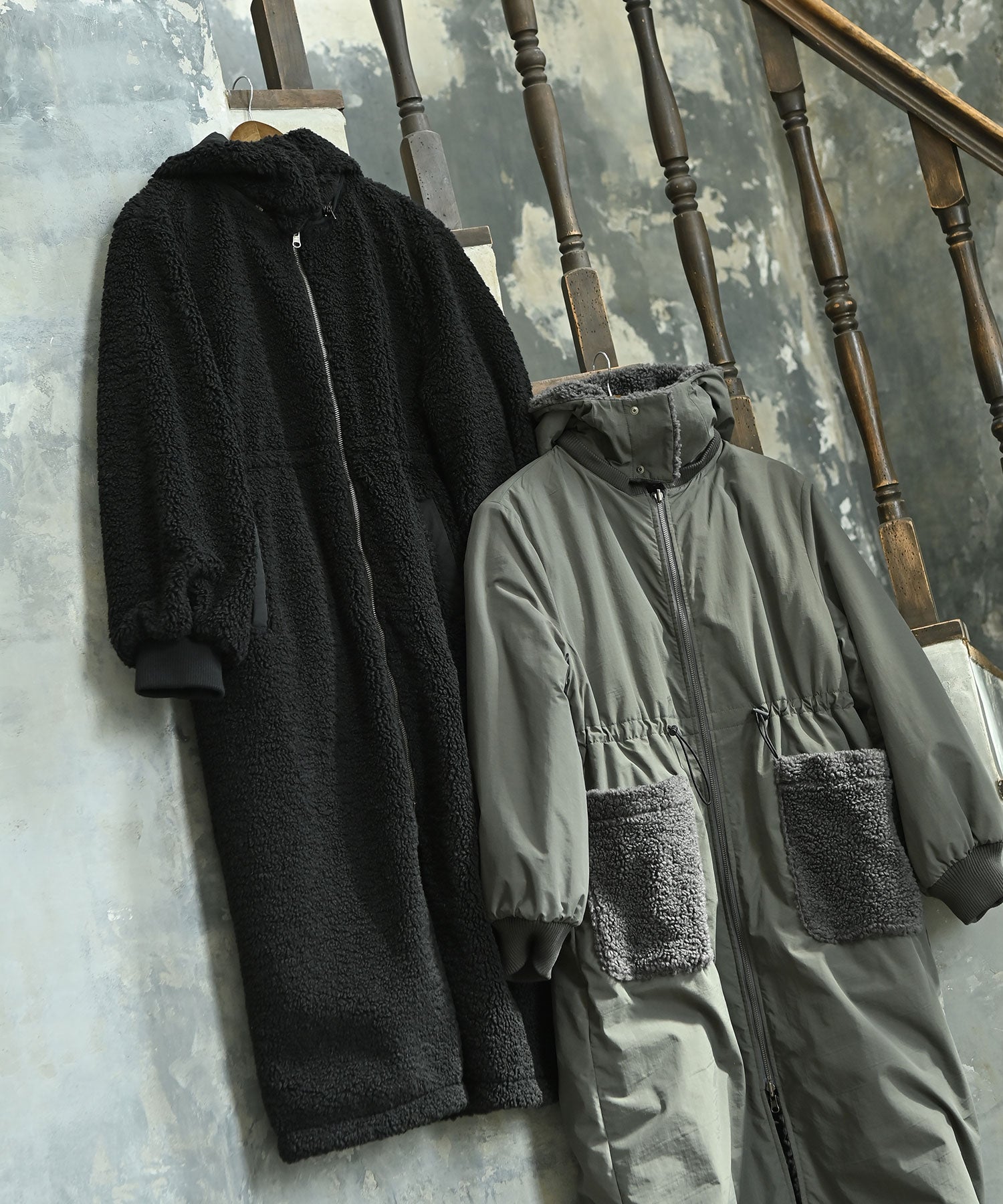 4WAY ボアロングコート – funda mine