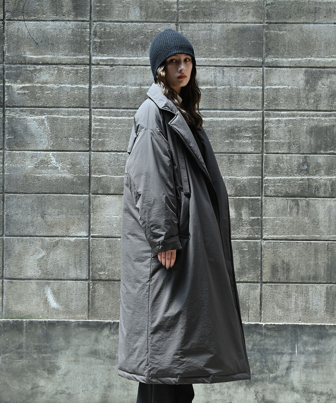 UNISEX　2WAYロングダウンコート