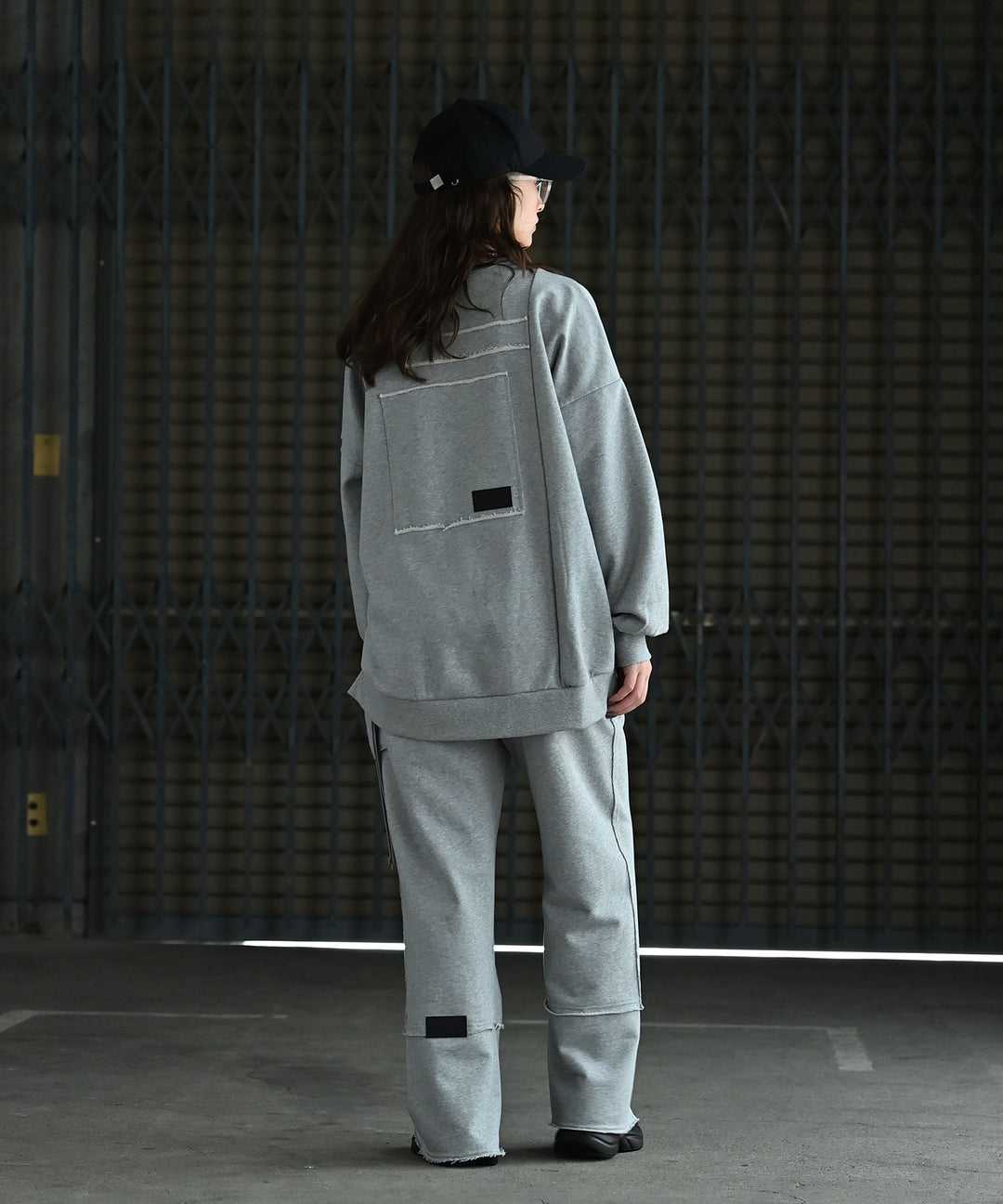 【SETUP可】UNISEX エフォートレス裏毛パンツ