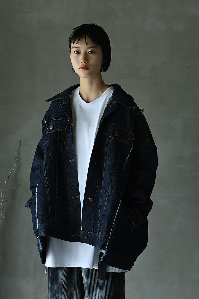 UNISEX　オーバーシルエットデニムジャケット