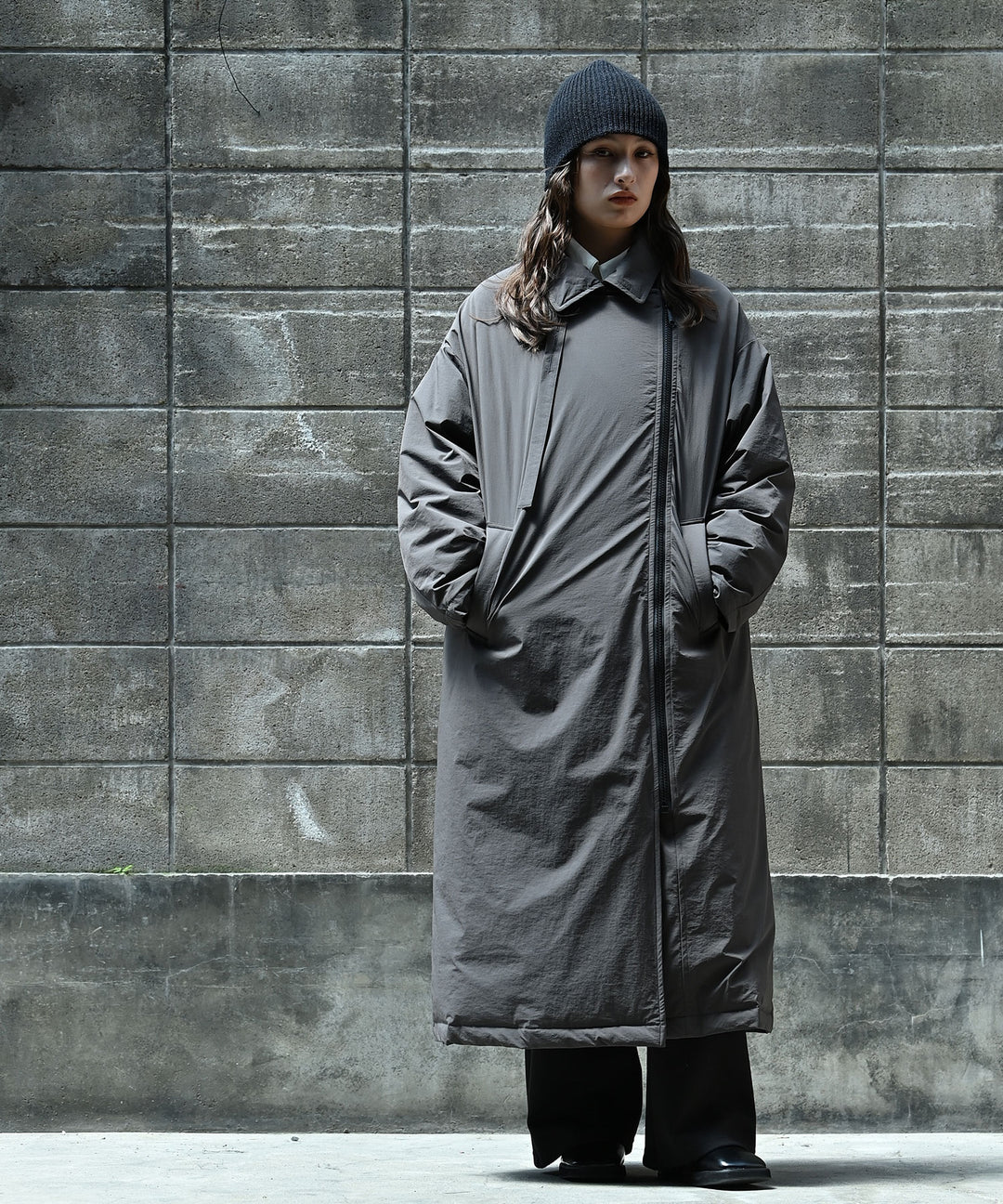 UNISEX　2WAYロングダウンコート