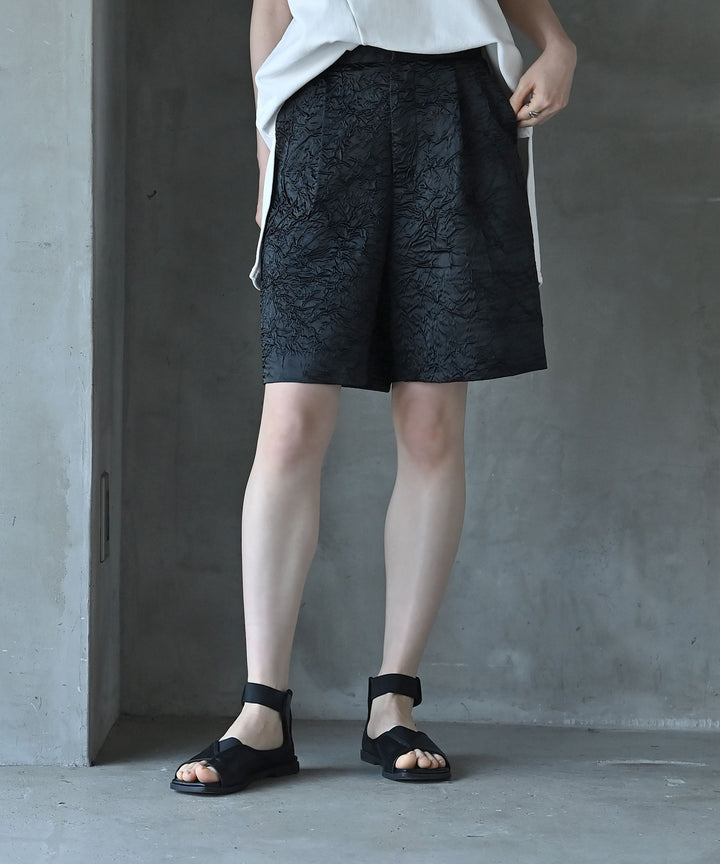 エンボスハーフパンツ